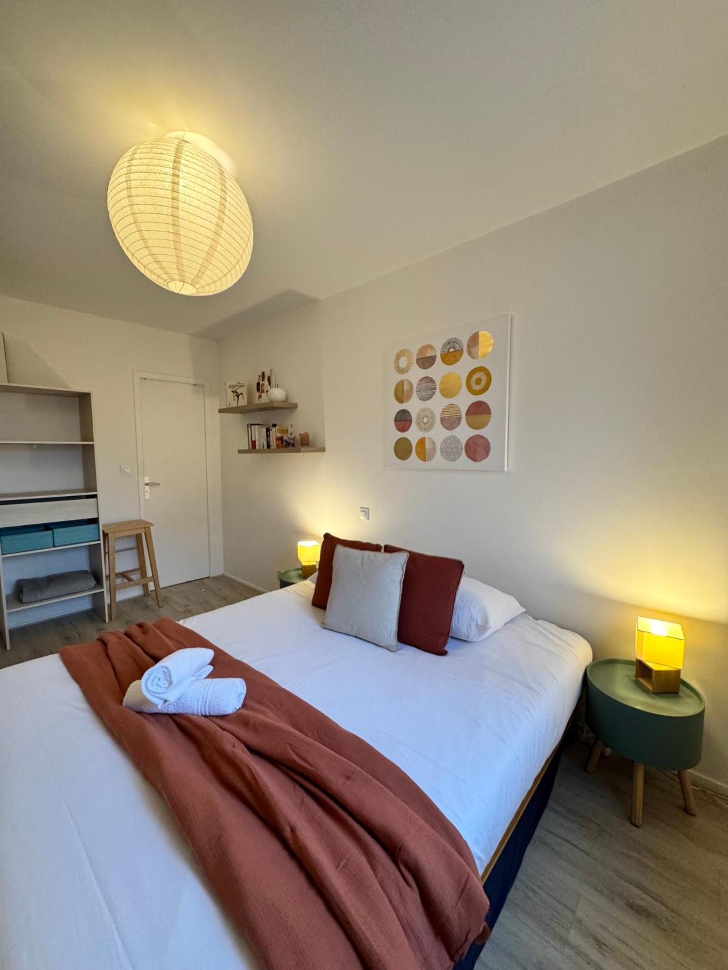 Apartament Le Nantais, Centre De Rennes Avec Garage Prive Zewnętrze zdjęcie